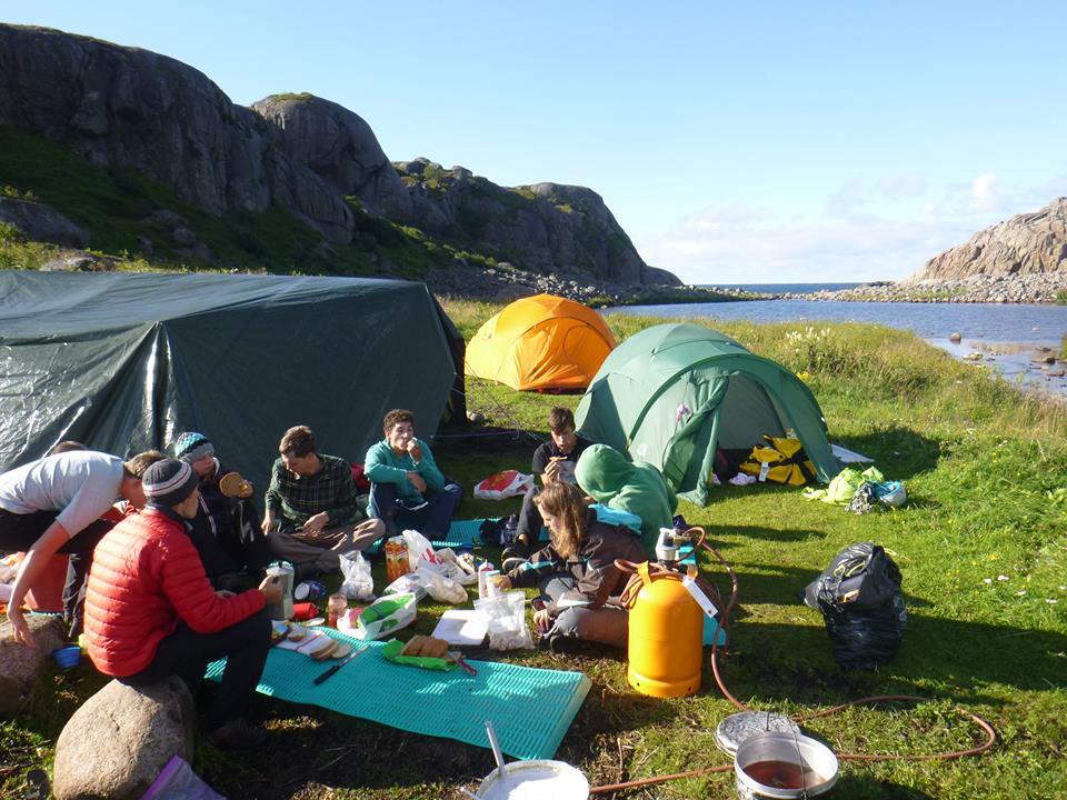 Camp de base à « Paradiset »